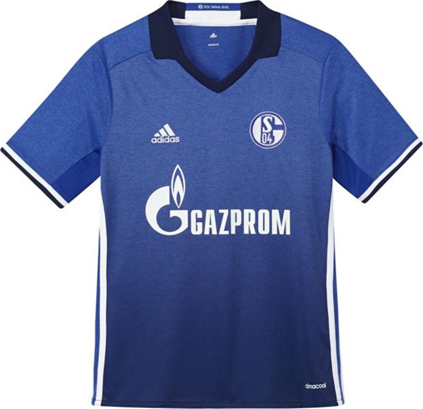 Schalke 04 stellt seines neues Heimtrikot vor Das neue Heimtrikot der Schalker für die Saison 2016/17.