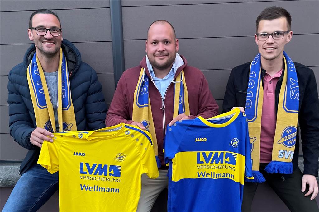 Auftritte als Spieler nicht ausgeschlossen - Ehemaliger Profi im Trainerteam des SV Herbern Das neue Trainerteam des SV Herbern: Von Links: Oliver Glöden, Julian Wiedenhöft und Sven Freitag