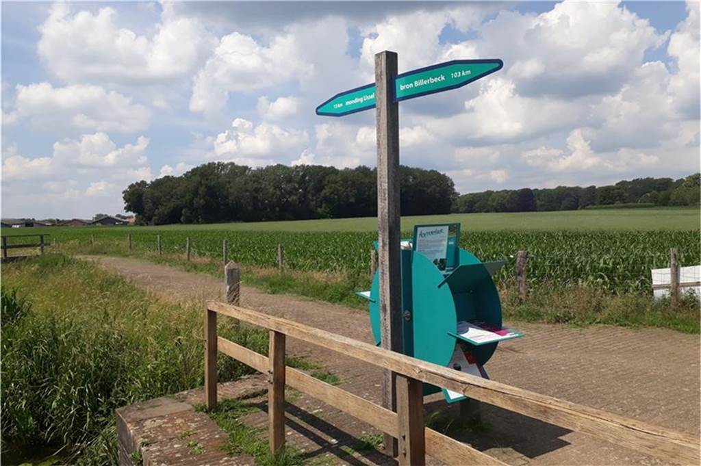 Neues Leben für alte Dorfschule in Zwillbrock: 29 Übernachtungsplätze Das neue Übernachtungsangebot soll auch all jenen zugute kommen können, die auf der Berkelroute – hier bei Zutphen – unterwegs sind.