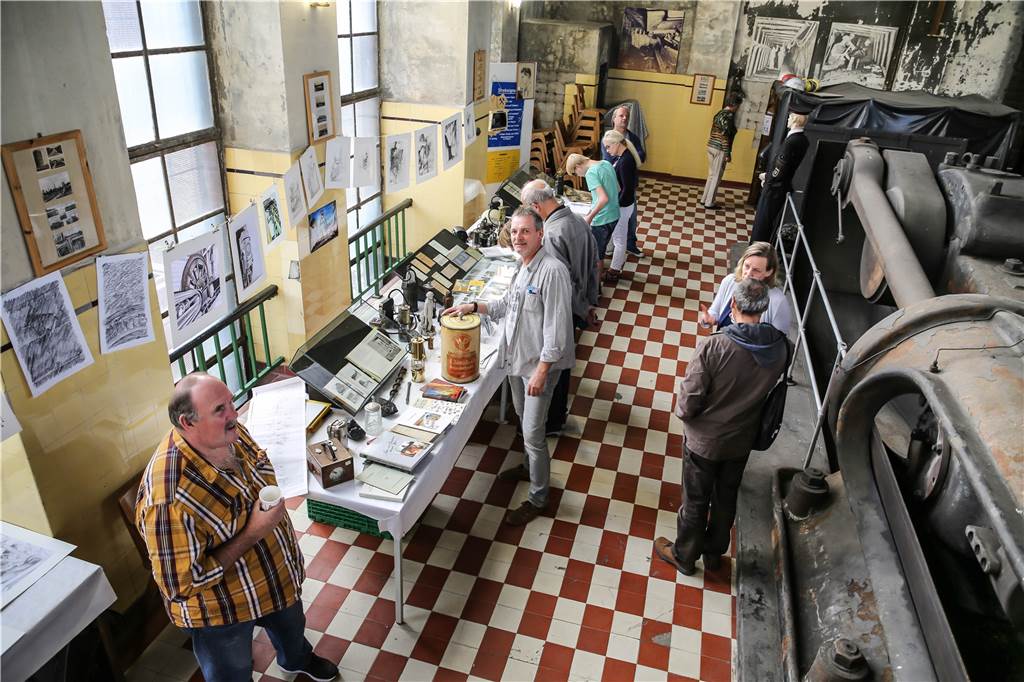 Erste konkrete Vorschläge für Entwicklung des Derner Zechengeländes Das Nördliche Maschinenhaus, das der Förderverein Zechenkultur Gneisenau nutzt, soll einen separaten Veranstaltungsraum erhalten.