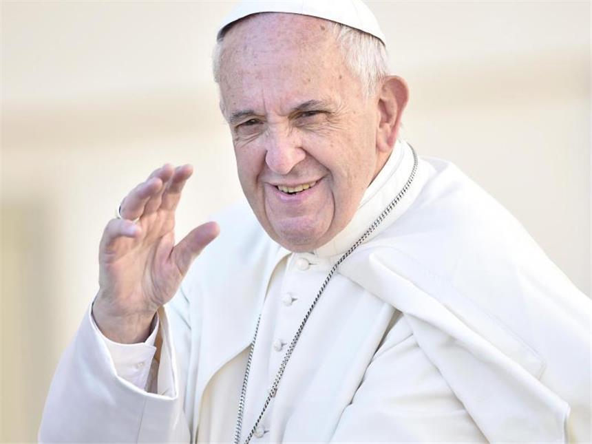 Weihnachtsbotschaften gegen Krieg und Terror Das Oberhaupt der Katholischen Kirche: Papst Franziskus. Foto: Giorgio Onorati/Archiv