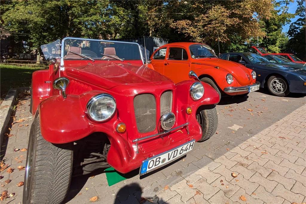 Das Oldtimer-Treffen der Oldtimerfreunde Schermbeck im Creativ-Quartier war ein voller Erfolg