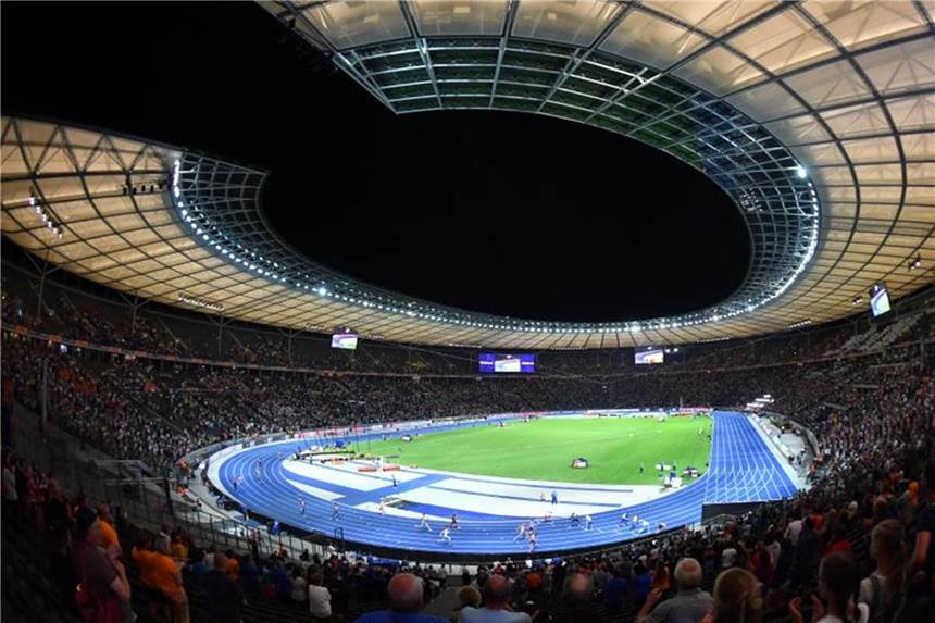 Olympiastadion ohne Leichtathletik? - Historischer Ort Das Olympiastadion in Berlin ist für viele Sportler ohne Leichtathletik nicht vorstellbar. Foto: Bernd Thissen