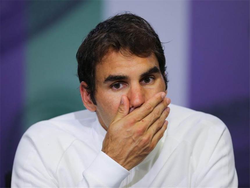 Weltmeister und Weltrekordler: Wer in Rio fehlt Das operierte Knie des 34-Jährigen verwehrt Roger Federer das Spiel um Gold. Foto: AELTC/Gary Hershorn