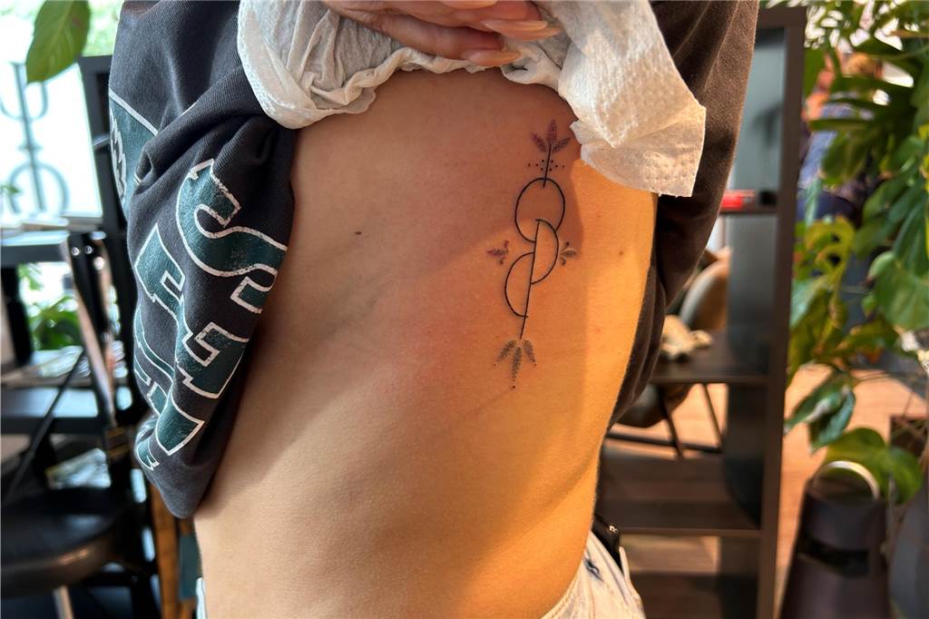 Das Organspende-Tattoo im Mandala-Stil.