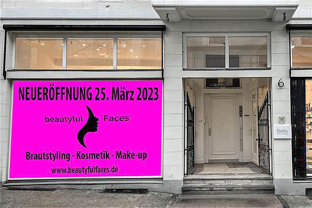 Schönheitssalon Beautyful Faces, Neueröffnung in Unna