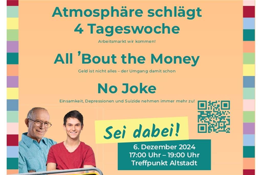 Jugendinitiative organisiert „GenerationZDay“ im Treffpunkt Altstadt Das Plakat zum "GenerationZDay".