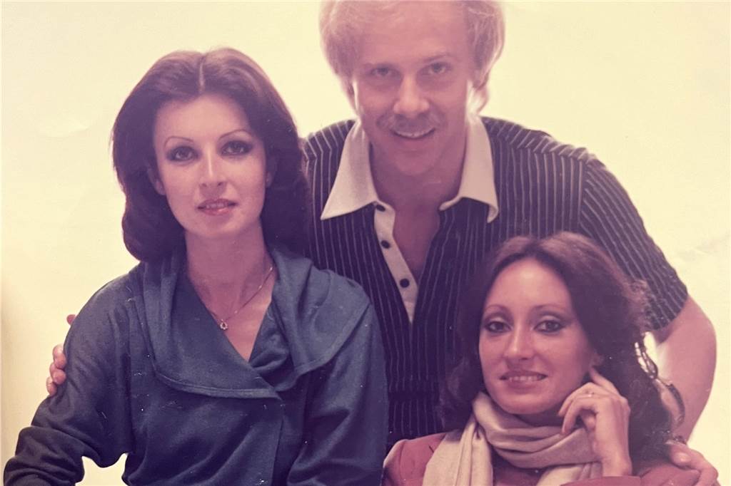 Jürgen Rütter 1977 mit Pop-Duo Baccara