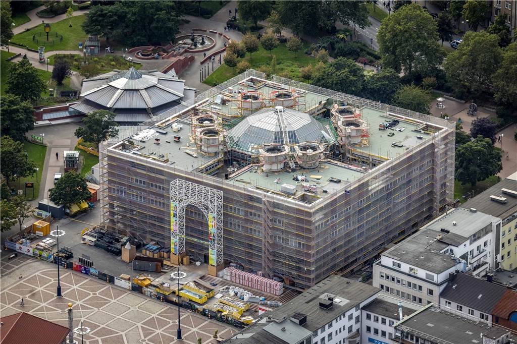 Rathaus, Bahnhof, Kampstraße: die zehn wichtigsten Dortmunder Bauprojekte Das Rathaus am Friedensplatz ist zurzeit eine Großbaustelle.