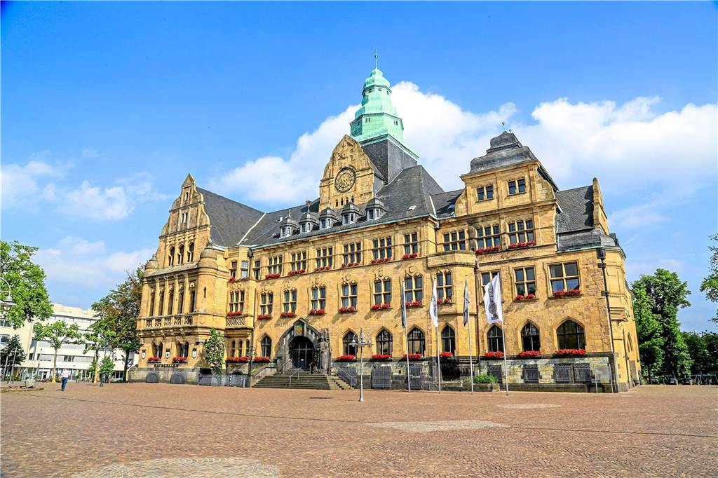 So hat Dortmund bei der Wahl zum schönsten NRW-Rathaus abgeschnitten Das Rathaus von Recklinghausen wurde zum schönsten Rathaus von NRW gewählt.
