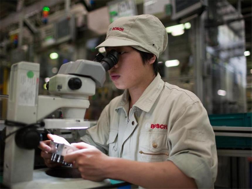 Bosch wächst stark in China Das Reich der Mitte ist der zweitgrößte Markt für den Bosch-Konzern. Foto: Bosch