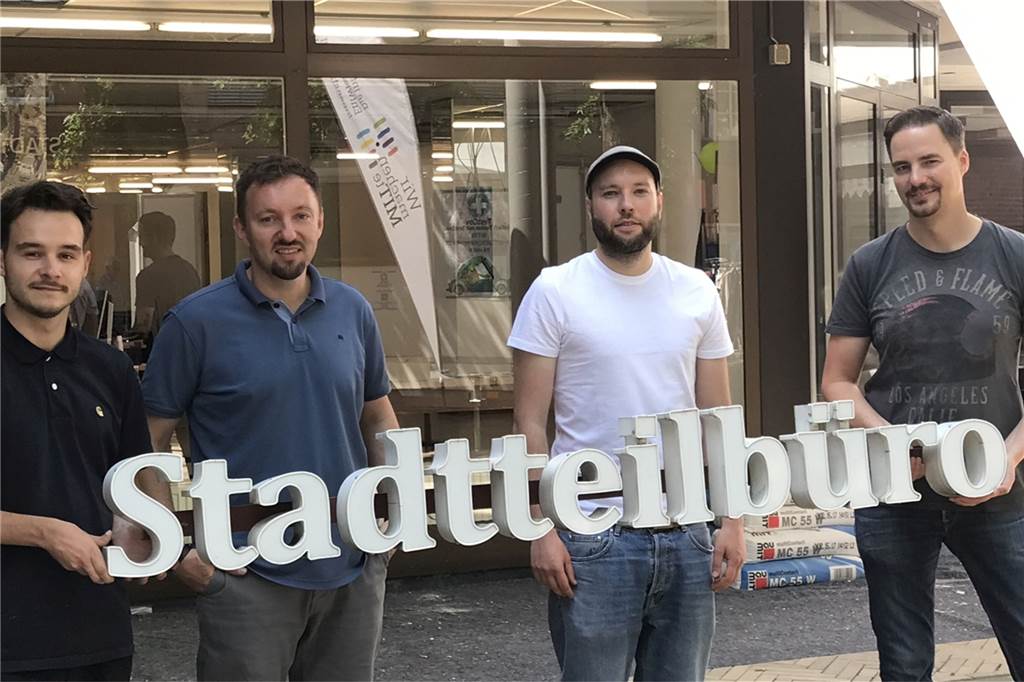 Jahresrückblick Dorsten 2022: „Wir machen Mitte“ zu Ende - aber längst nicht ganz fertig Team vom Stadtteilbüro.