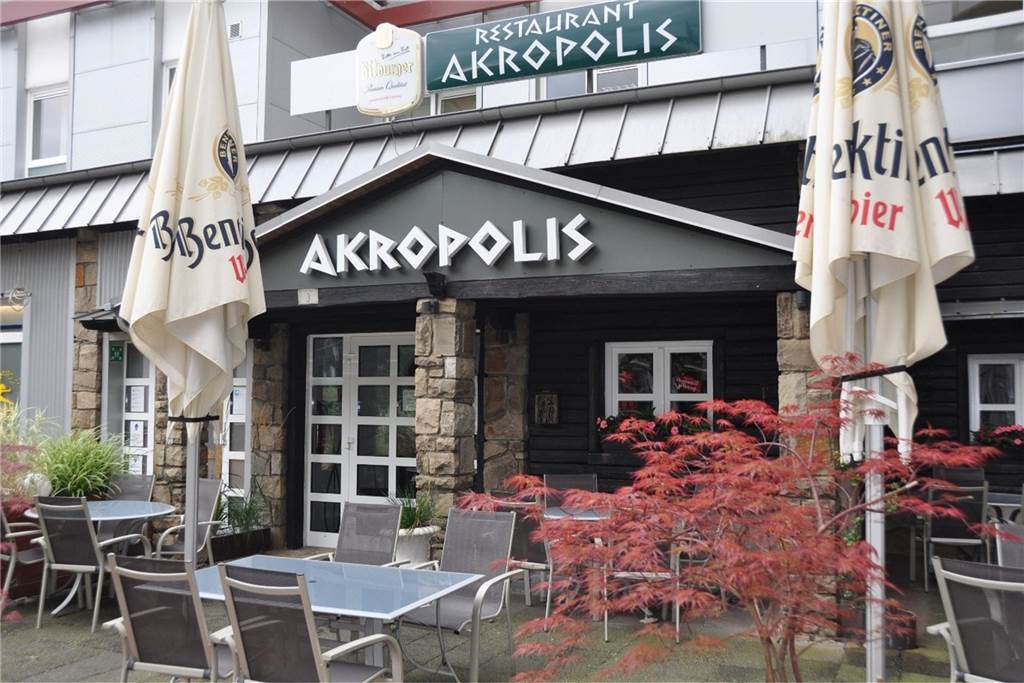 Pächter des Lokals Akropolis wirft nach anderthalb Jahren das Handtuch Das Restaurant Akropolis. Die Türen sind zurzeit geschlossen.