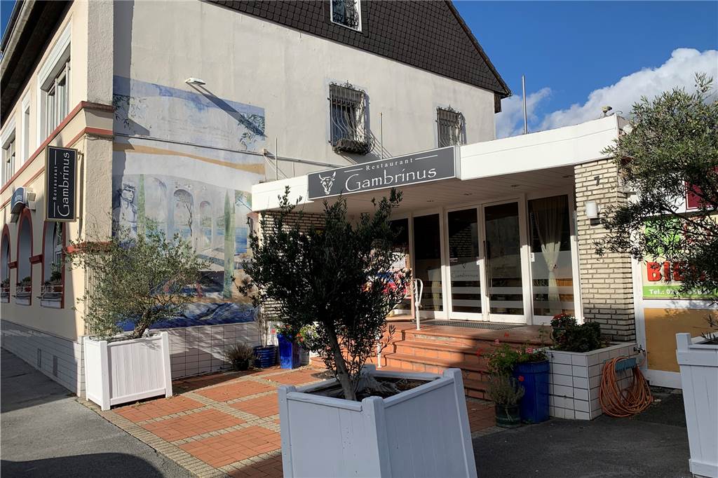 Hunde unerwünscht? Oespeler Restaurant nennt die Gründe Das Restaurant „Gambrinus“ an der Borussiastraße im Dortmunder Stadtteil Oespel.