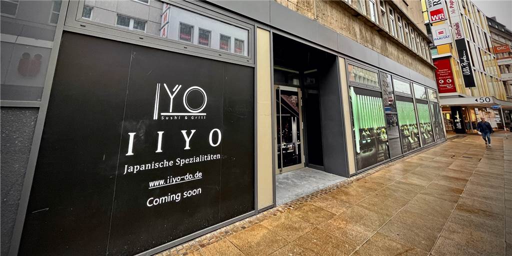 Das Restaurant "Iiyo" ist in der Dortmunder Innenstadt seit fast zwei Jahren angekündigt, aber bisher noch nicht eröffnet. 
