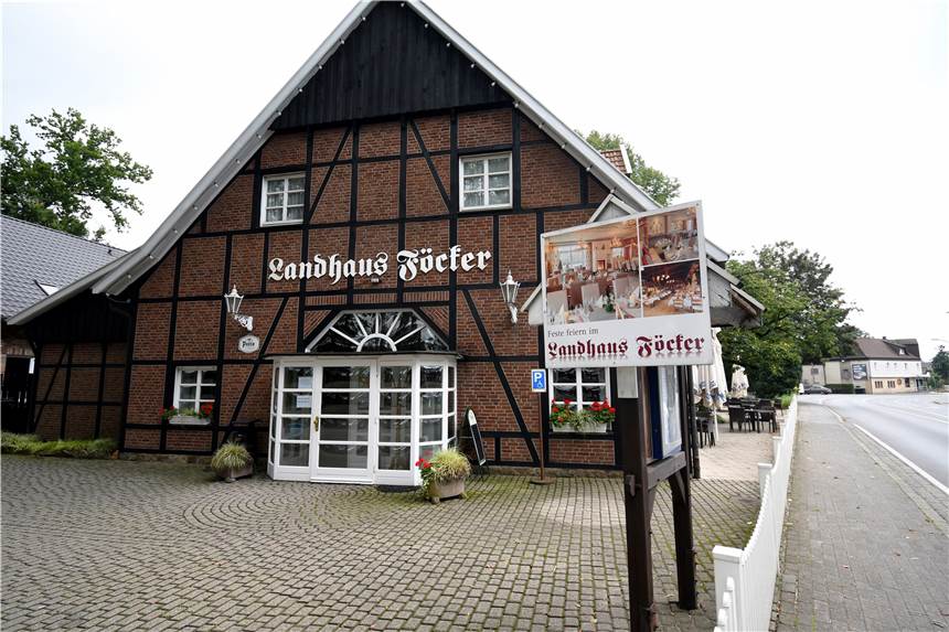Premiere für das Landhaus Föcker Das Restaurant Landhaus Föcker in Haltern.