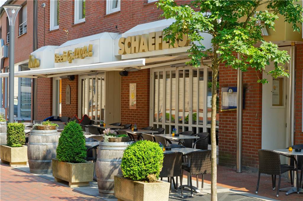Das Restaurant Schaefers in der Dufkampstraße