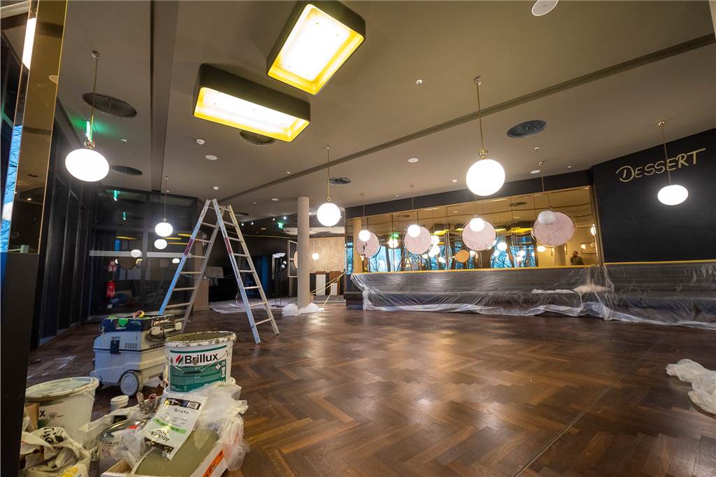 Gastronomie in der Merkur-Spielbank ist geschlossen: Syght wird umgebaut Das Restaurant Syght in der Merkur Spielbank wird derzeit renoviert.