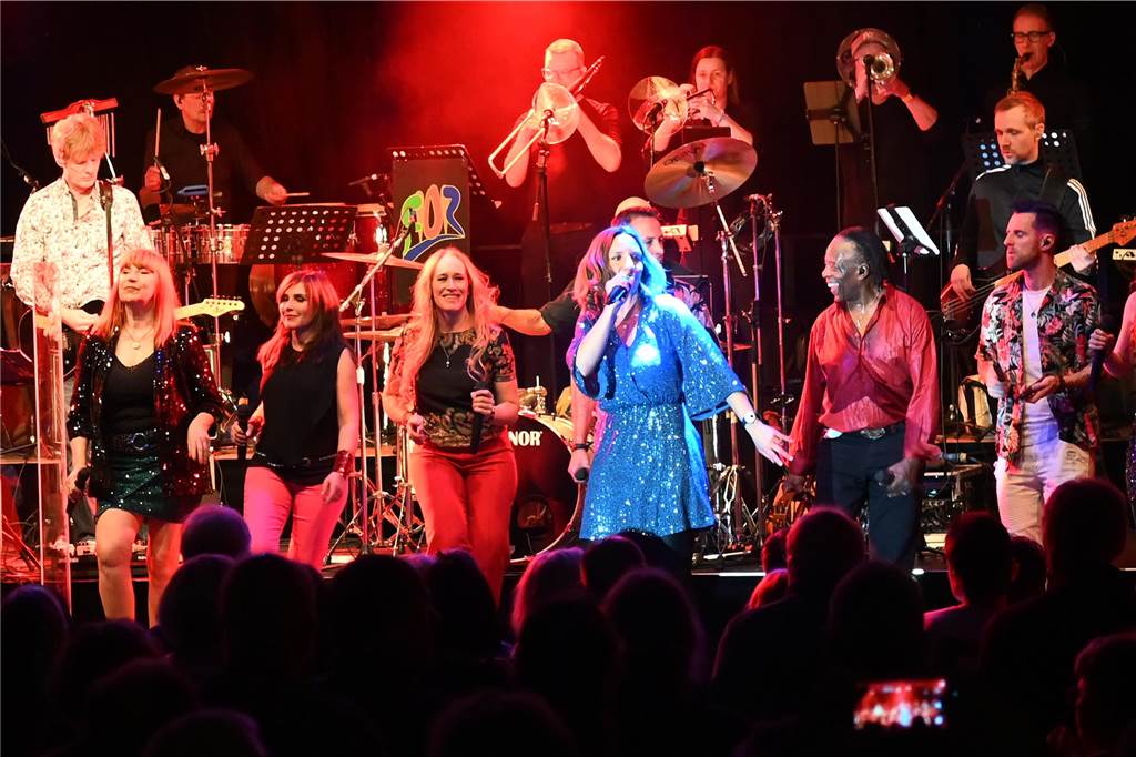 Das Rockorchester Ruhrgebeat im Gemeinschaftshaus.