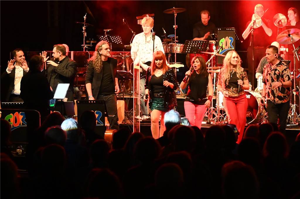 Das Rockorchester Ruhrgebeat im Gemeinschaftshaus.