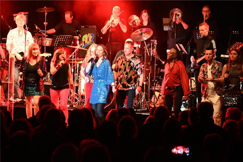 Das Rockorchester Ruhrgebeat im Gemeinschaftshaus.