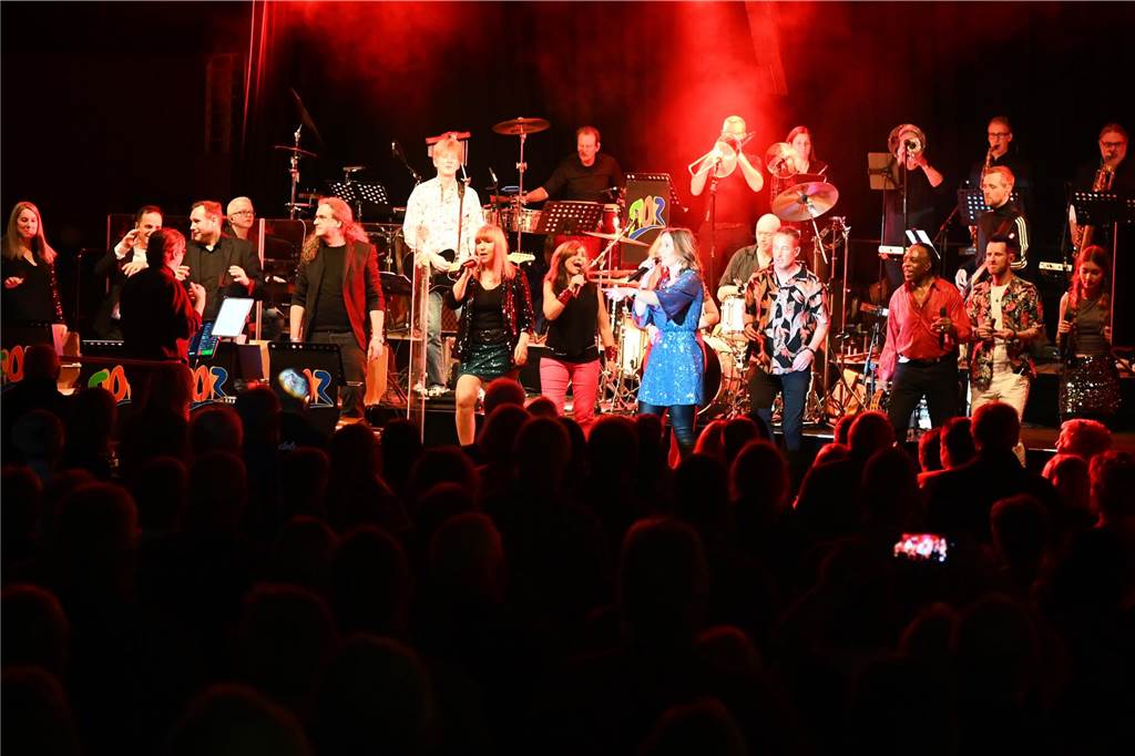 Das Rockorchester Ruhrgebeat im Gemeinschaftshaus.