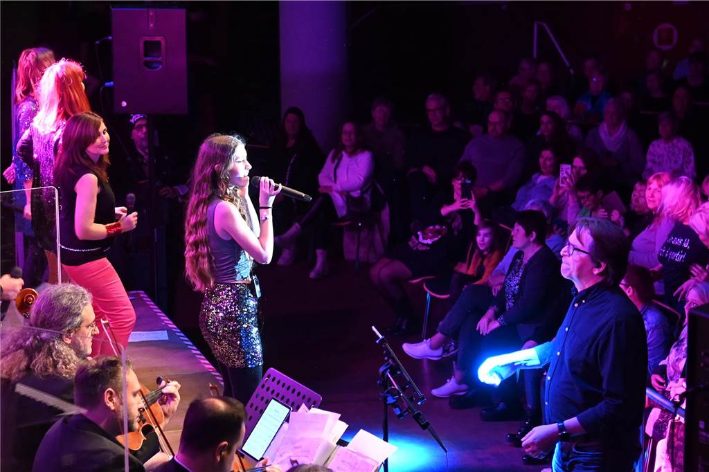 Das Rockorchester Ruhrgebeat im Gemeinschaftshaus.