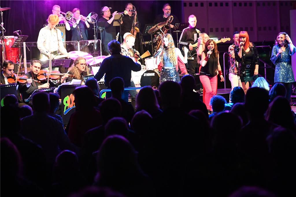 Das Rockorchester Ruhrgebeat im Gemeinschaftshaus.