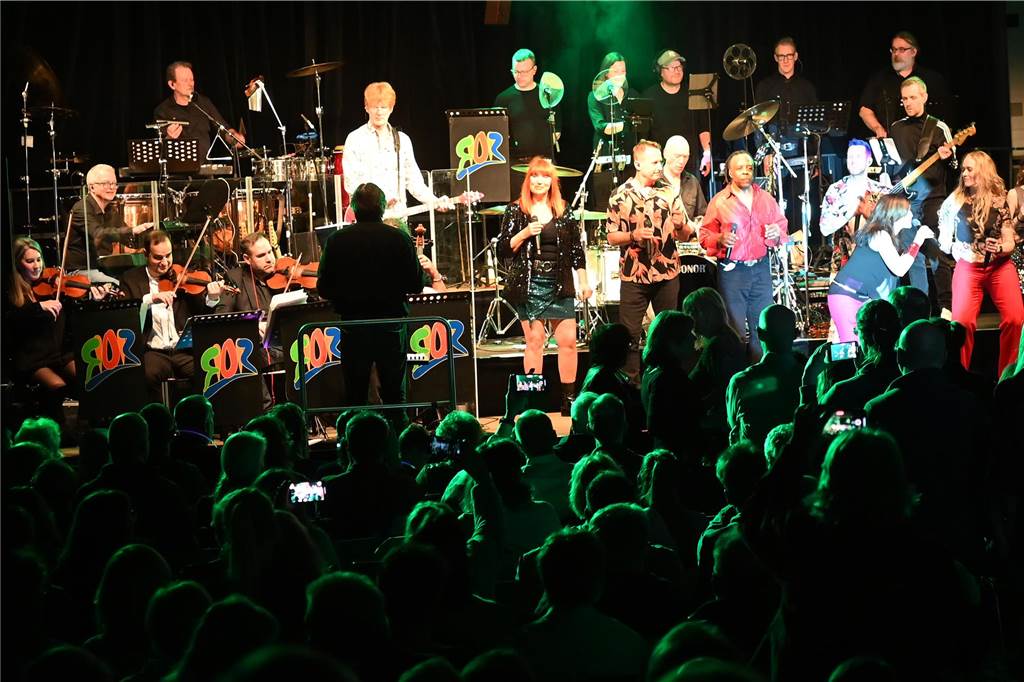 Das Rockorchester Ruhrgebeat im Gemeinschaftshaus.