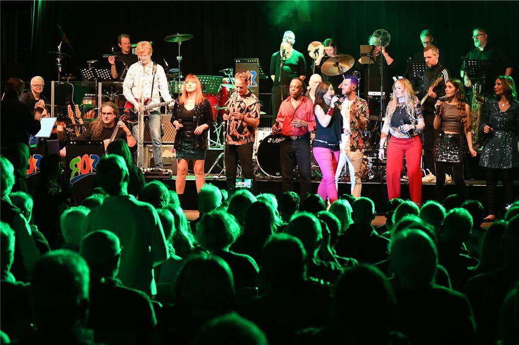 Das Rockorchester Ruhrgebeat im Gemeinschaftshaus.