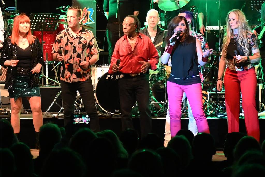 Das Rockorchester Ruhrgebeat im Gemeinschaftshaus.