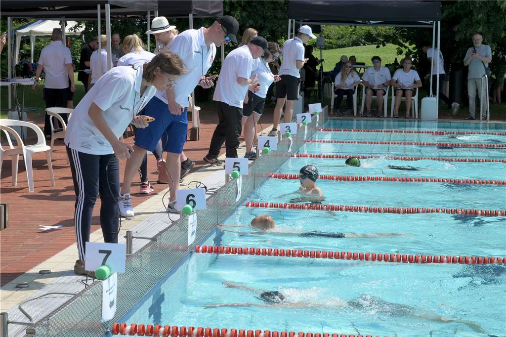 Das Salinenschwimmfest war auch in diesem Jahr wieder eine gelungene Veranstaltung.