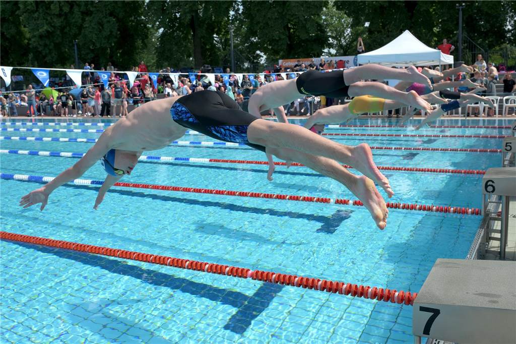 Das Salinenschwimmfest war auch in diesem Jahr wieder eine gelungene Veranstaltung.