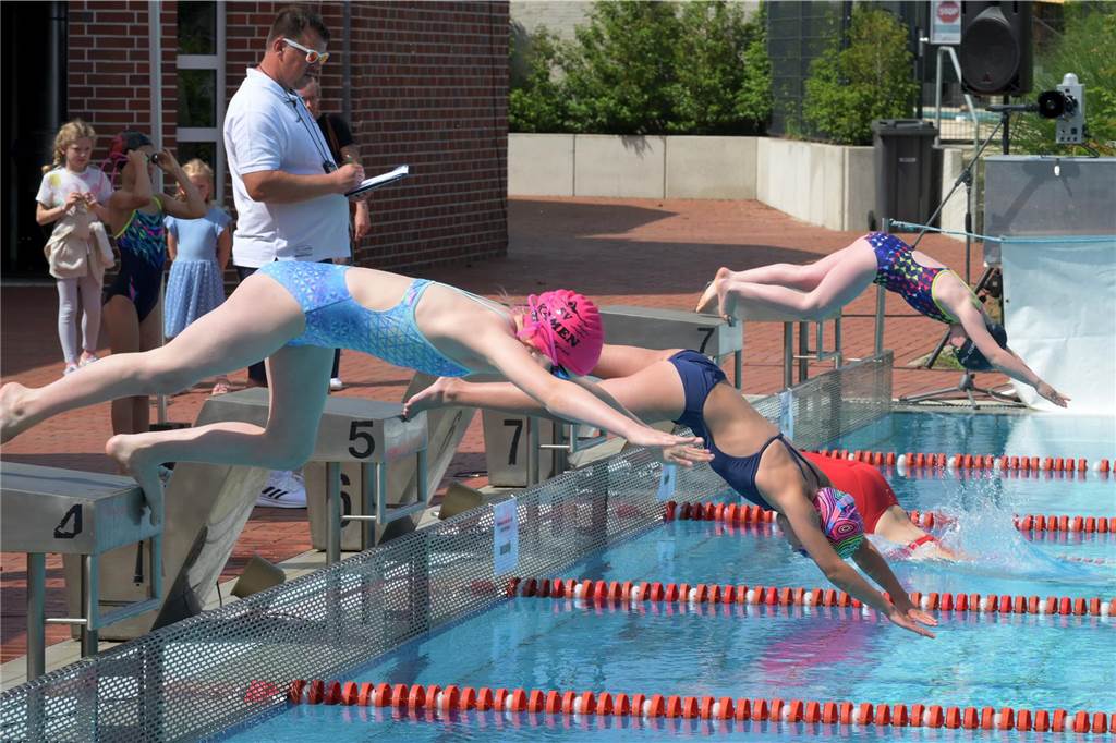 Das Salinenschwimmfest war auch in diesem Jahr wieder eine gelungene Veranstaltung.