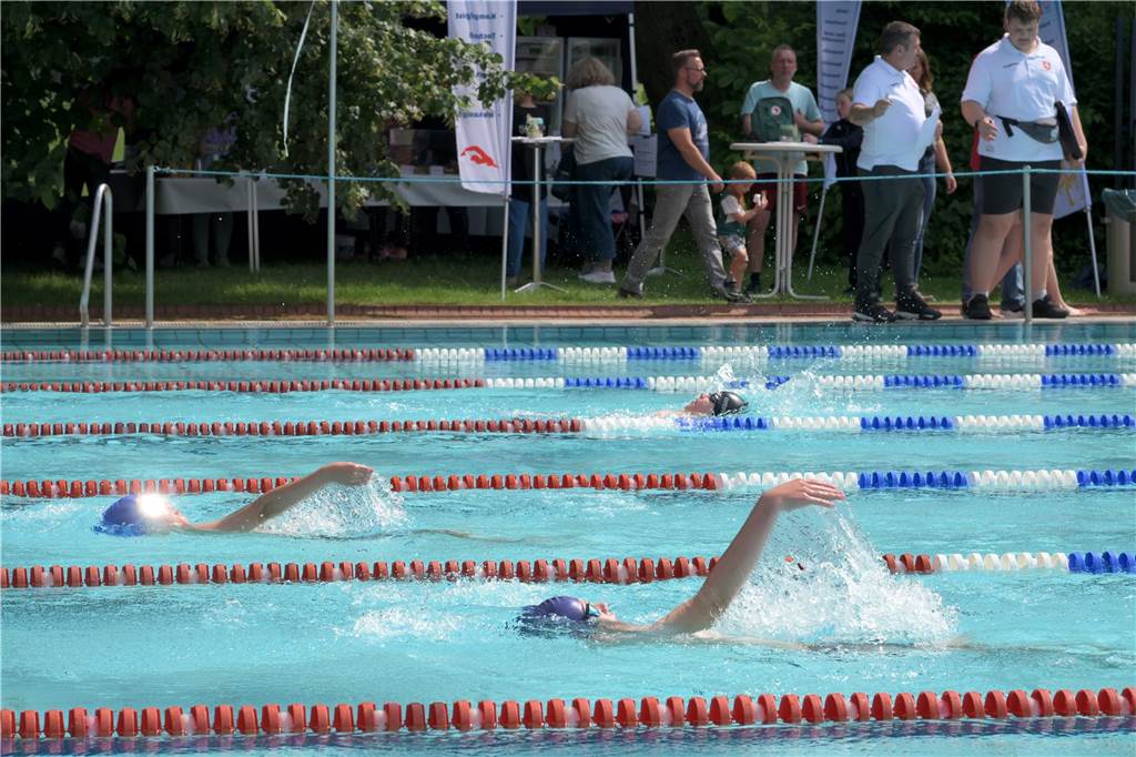 Das Salinenschwimmfest war auch in diesem Jahr wieder eine gelungene Veranstaltung.