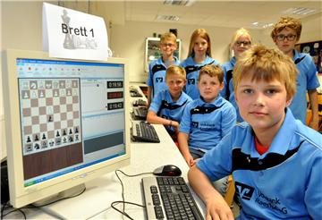 Das Schachteam der Sebastianschule spielte am Donnerstagnachmittag um eine Reise nach London.