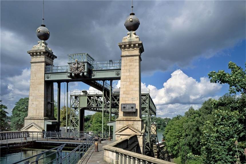 Das Schiffshebewerk kann auch am Mittwoch besucht werden. 
