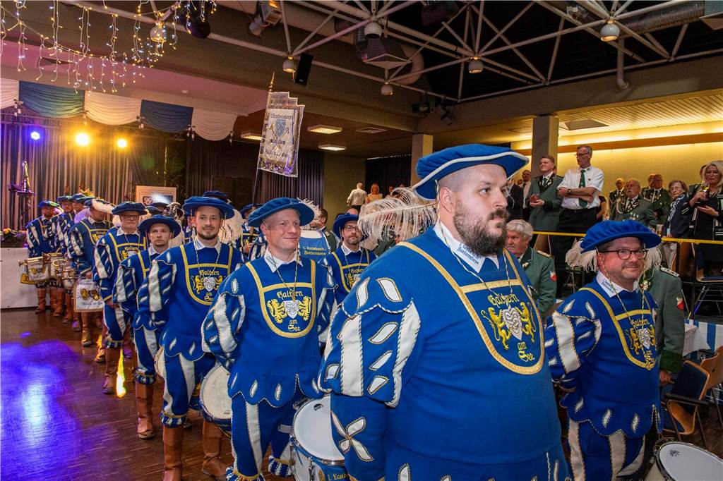Das Schützenfest 2025 wirft seine Schatten voraus: Am Samstagabend, 26. April 2025, fand in der Aula des Schulzentrums der Königsehrenabend statt. Die Stimmung war ausgelassen.