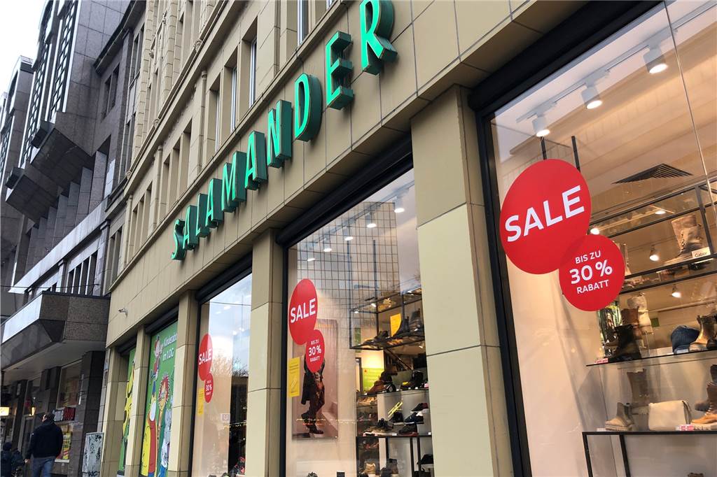 Das Schuhhaus Salamander ist seit Jahrzehnten eine Konstante in der Dortmunder City. 2022 ist sie nun ins Wanken geraten. Die Kette meldete Insolvenz an.