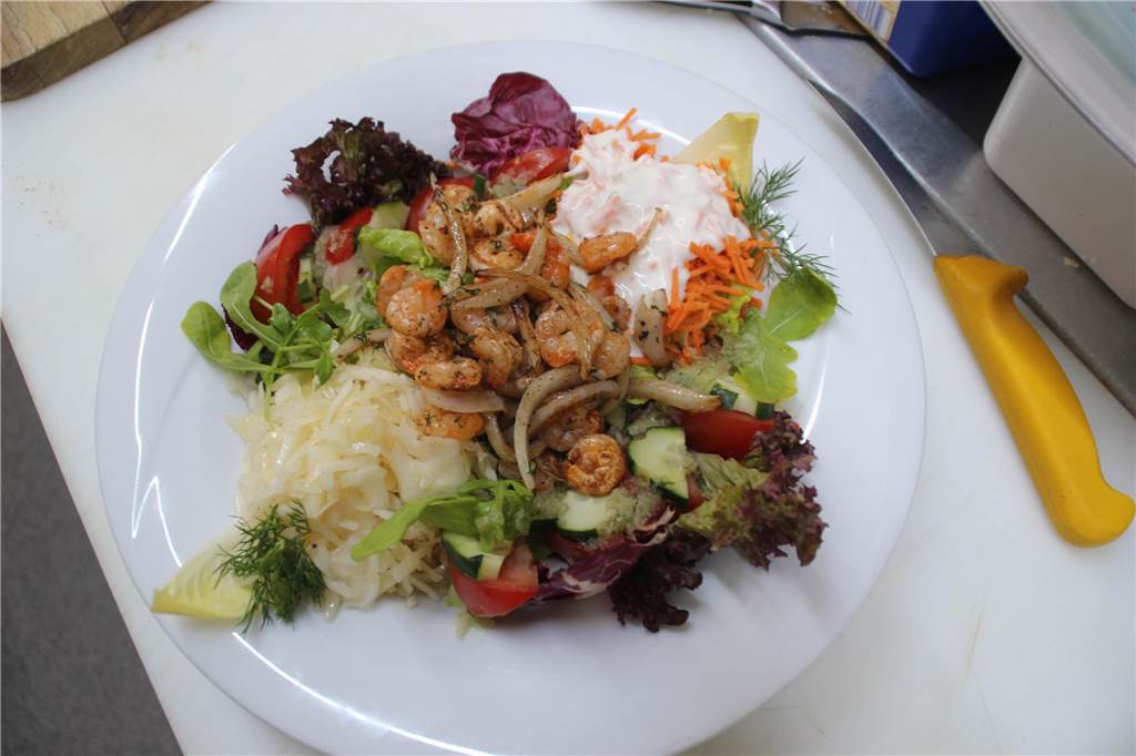 Essen auf einem Teller