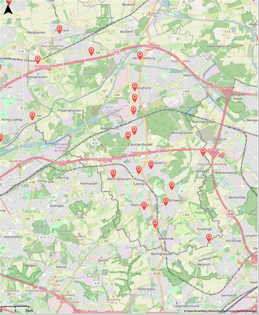 Im Video: So klang der Sirenen-Alarm in Castrop-Rauxel Das sind die Standorte der 13 Sirenen in Castrop-Rauxel.