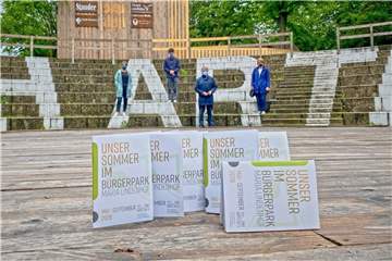 Das Sommer-Kulturprogramm für das Amphitheater im Bürgerpark Maria Lindenhof ist fertig - doch wann es losgehen kann, ist noch ungewiss.