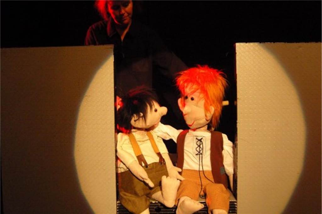 Das Sonswas-Theater kommt am 22. Oktober mit dem Kindertheaterstück "Hans und Veit im Glück" ins Bürgerhaus Selm.