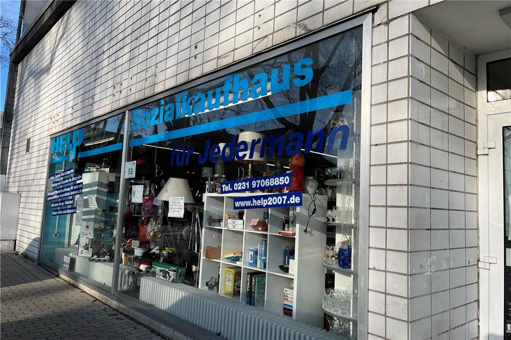 Derner Sozialkaufhaus zwei Tage von Wasserschaden lahmgelegt Das Sozialkaufhaus Help2007 Dortmund befindet sich an der Altenderner Straße