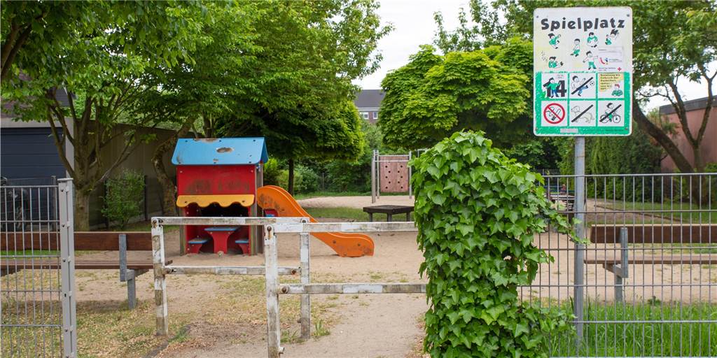 Kirchhellen treibt die Spielplatzentwicklung voran Das Spielhaus für Kleinkinder am Fries Kamp