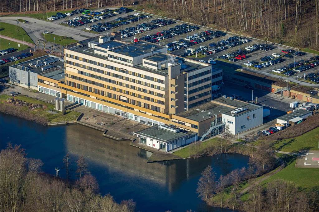 Das St. Christophorus Krankenhaus in Werne schneidet ebenfalls mittelmäßig ab.