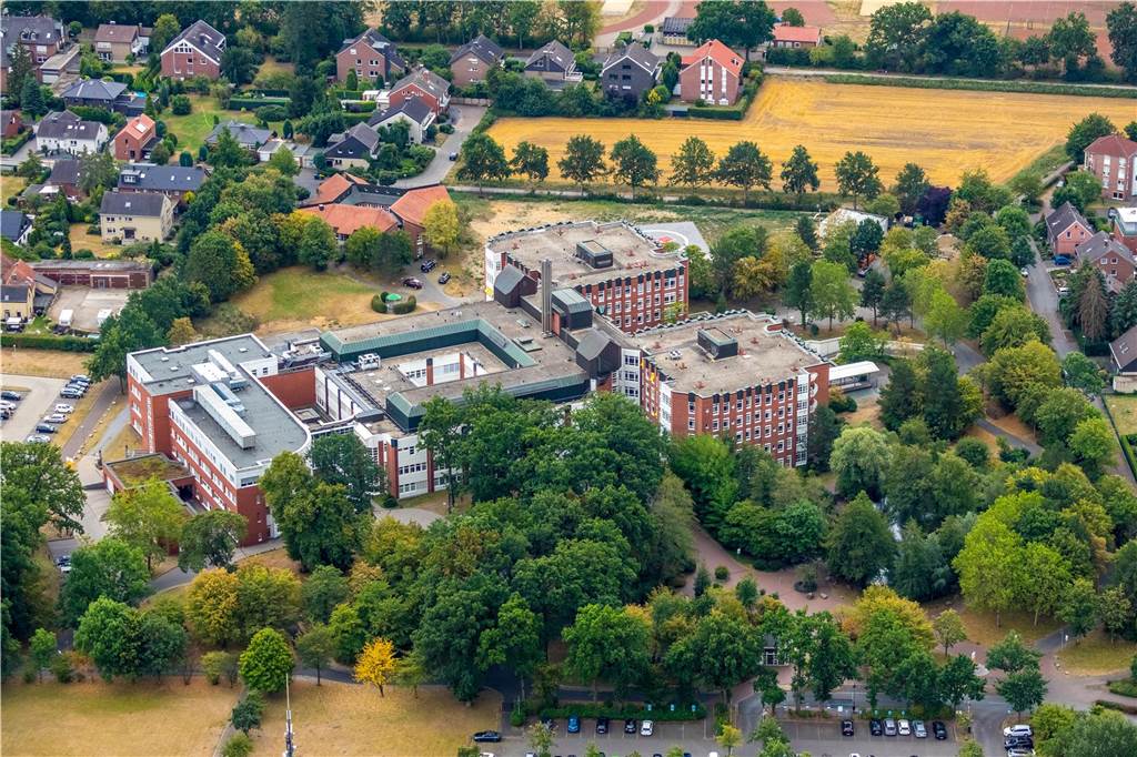Corona-Situation in Dorstener Krankenhaus: „Das werden wir stemmen“ St. Elisabeht Krankenhaus in Dorsten