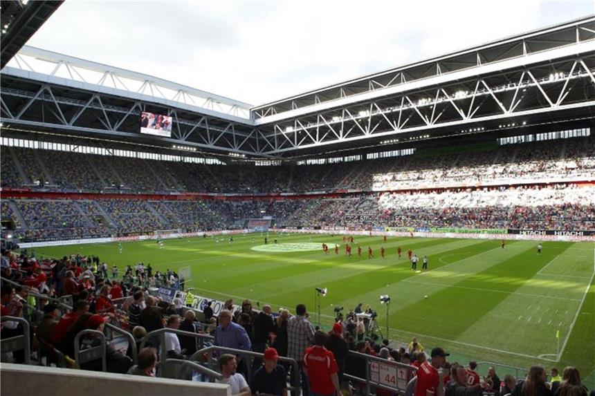 10 aus 14: Die möglichen deutschen EM-Spielorte für 2024 Das Stadion in Düsseldorf ist als einziger der möglichen EM-Spielorte bei der WM 2006 nicht dabei gewesen. Foto: Roland Weihrauch