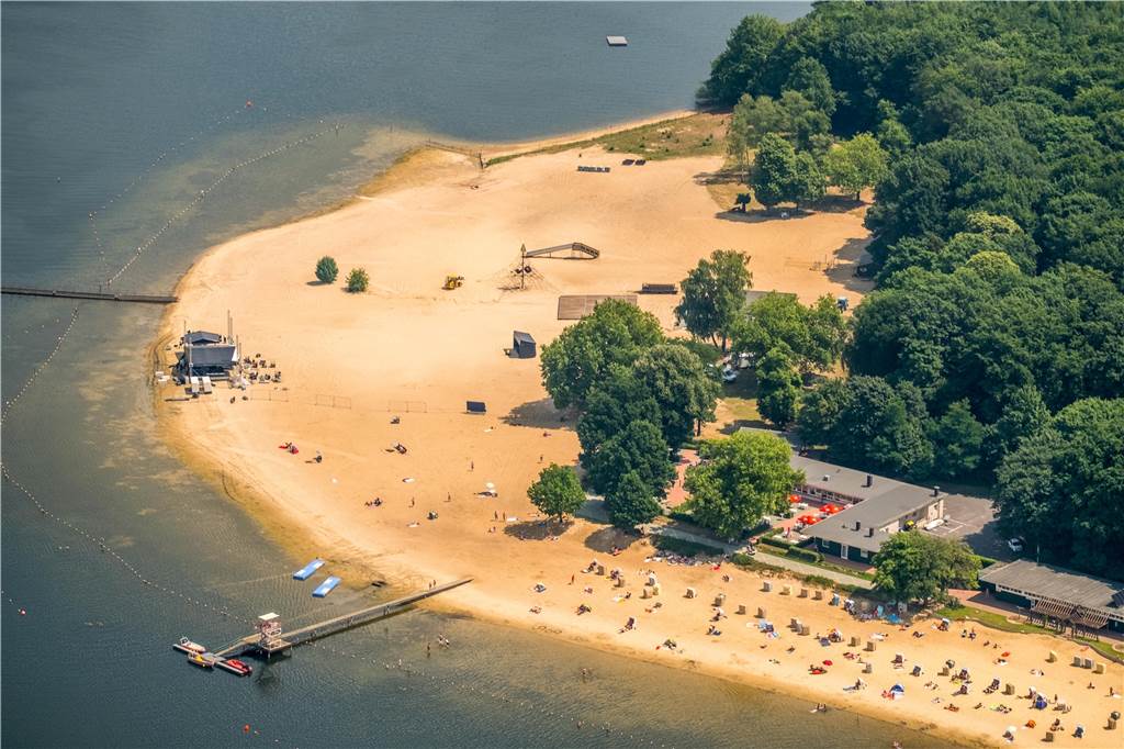 Freizeitpark, Bäder, Restaurants: Halterner freuen sich auf Lockerungen Das Strandbad ist für erholsame Stunden am Wasser ab dem 3. Juni wieder geöffnet.