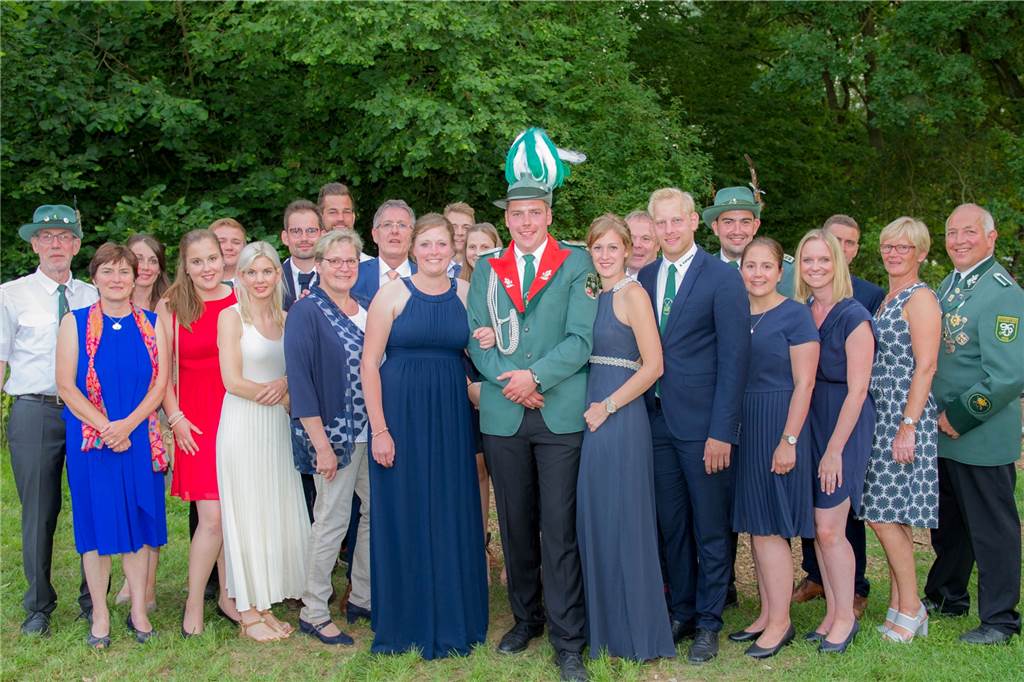 Schützenfeste in Haltern abgesagt: Gedrückte Stimmung und neue Pläne Das Sythener Königspaar Martin Hagemann und Julia Beermann